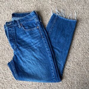 GAP High Rise Cheeky Straight Denim Jeans